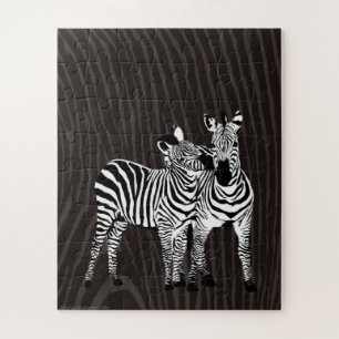 Zebra Play Jigsaw Puzzle