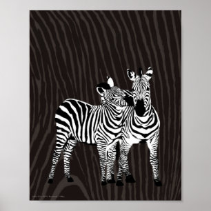 Zebra Play Poster