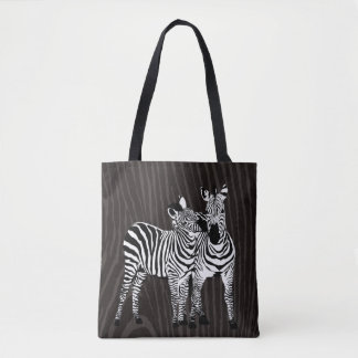 Zebra Play Tote Bag