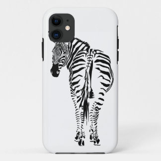 Zebra Portrait  Iphone case