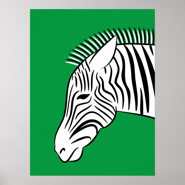 Zebra Poster (Front)