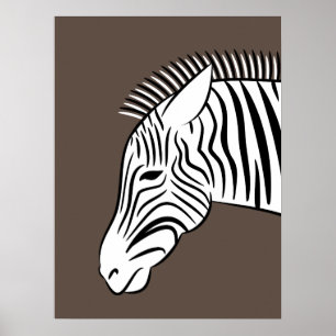 Zebra Poster