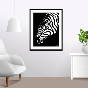 Zebra Poster Art