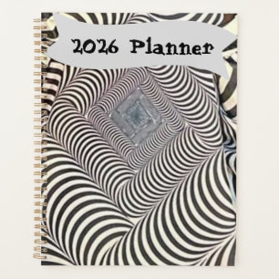 Zebra Print 2026 Planner