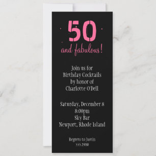 zebra print birthday invitation