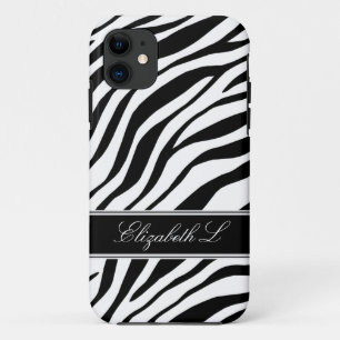 Zebra Print Black & White iPhone 5 Case