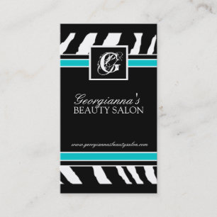 Zebra Print  Business Card