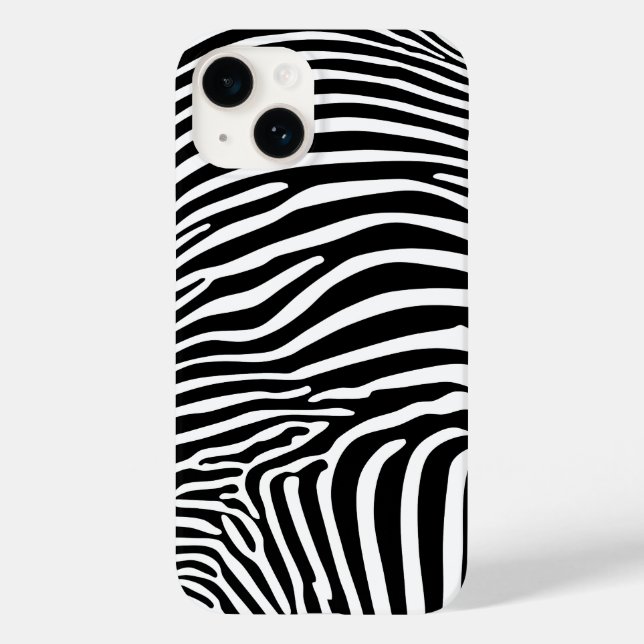 Zebra Print Case-Mate iPhone Case (Back)
