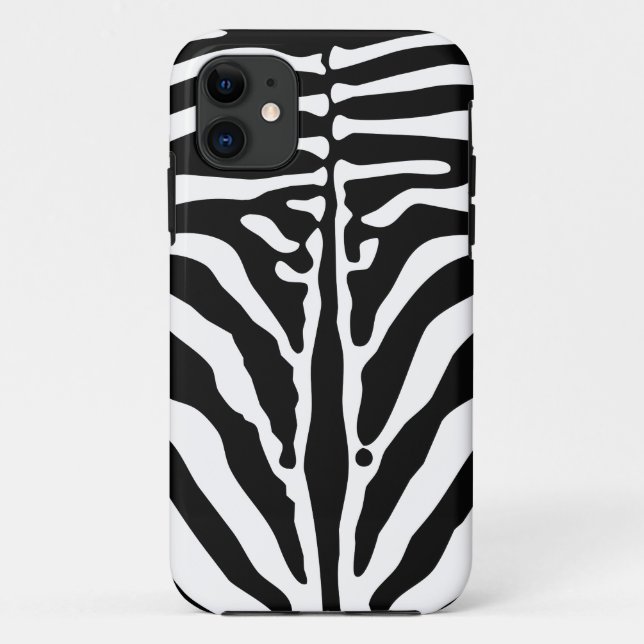 Zebra print Case-Mate iPhone case (Back)