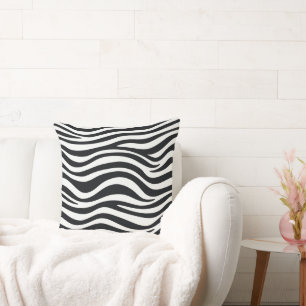 Zebra print cushion