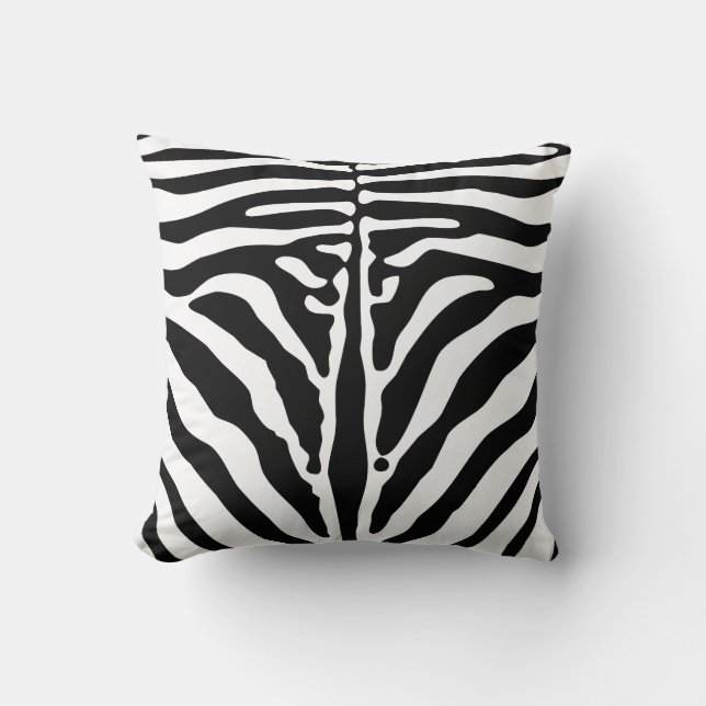 Zebra print cushion (Front)