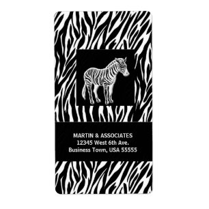 Zebra Print Executive Shipping
