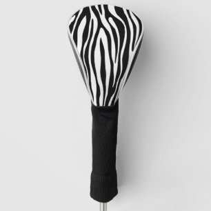 Zebra Print Golf Head Cover
