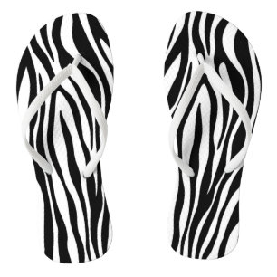 Zebra Print Jandals