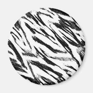 Zebra Print Magnet