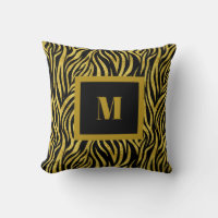 Zebra Print Monogram