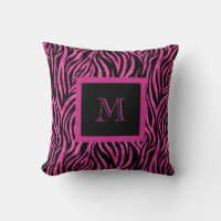 Zebra Print Monogram