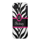 Zebra Print Monogram Name