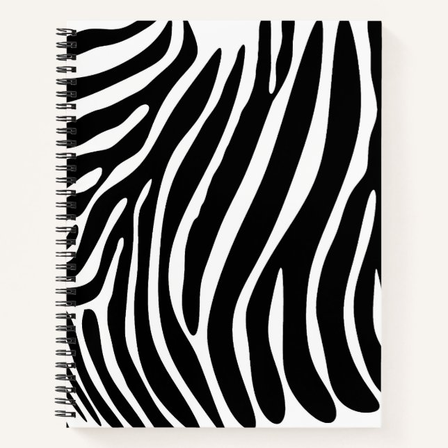 Zebra Print Notebook (Front)