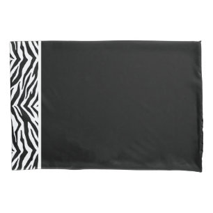 Zebra Print Pillowcase