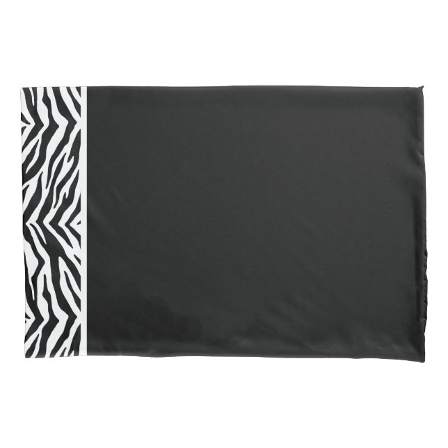 Zebra Print Pillowcase (Front)