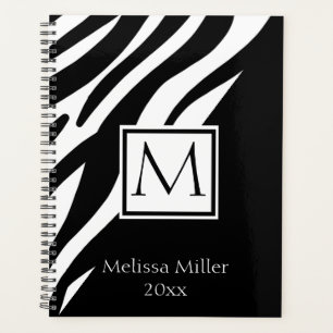 Zebra Print Planner
