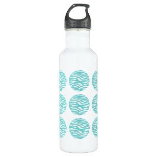 Zebra Print Polka Dots 710 Ml Water Bottle