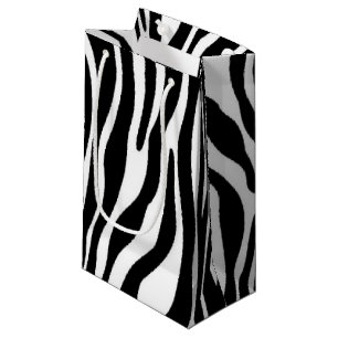 Zebra Print Small Gift Bag