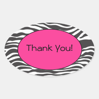Zebra Print Sticker