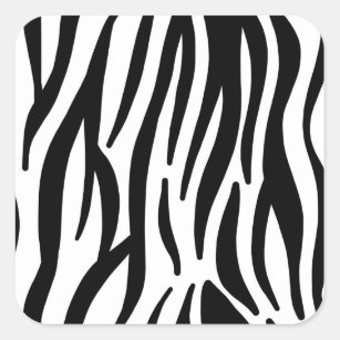 zebra print stickers