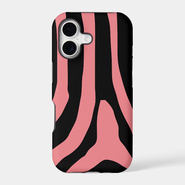 Zebra Print Stripes Pattern (Back)