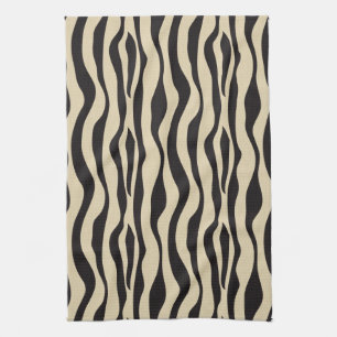 Zebra Print Tea Towel