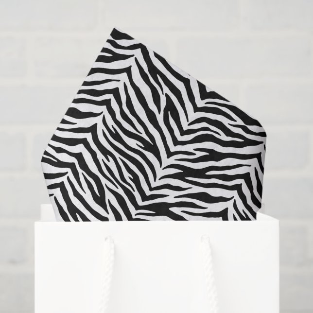 Zebra Print Tissue Paper (Gift Bag)