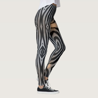 Zebra Print Women's Superior Quality Leggings