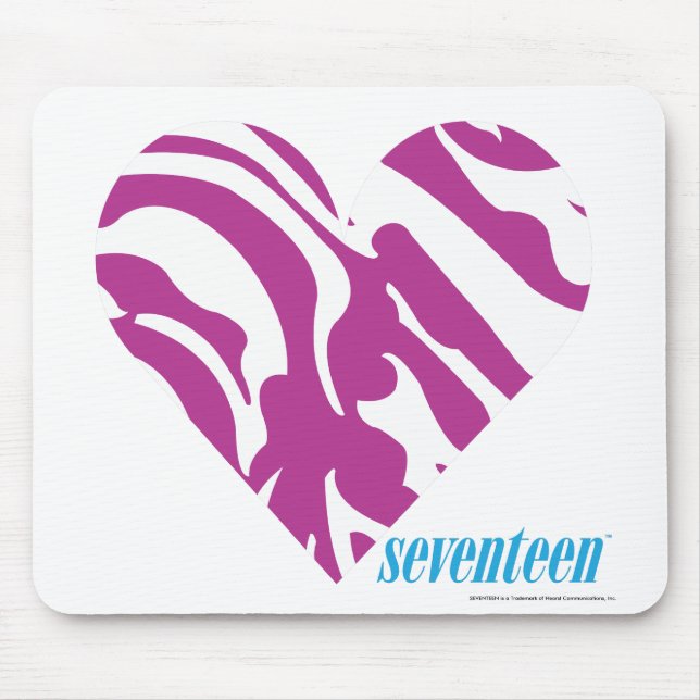Zebra Purple 2 Mouse Pad (Front)