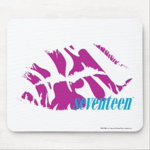 Zebra Purple Mouse Pad