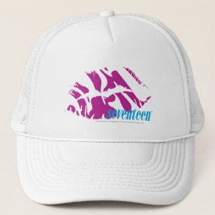 Zebra Purple Trucker Hat