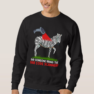 zebra quote women men motivational animal sweatshirt