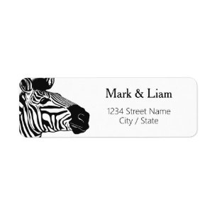 Zebra Return Address Labels