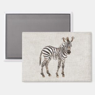 Zebra Safari Animal Magnet