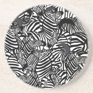 Zebra Sandstone Coaster 2