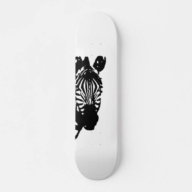 zebra skateboard (Front)