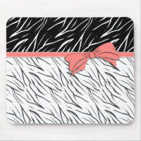 Zebra skin black white tiger leather stripes pink