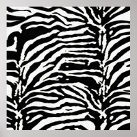 Zebra Skin Camouflage Pattern