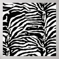 Zebra Skin Camouflage Pattern