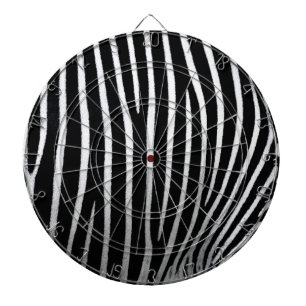 Zebra Skin Dartboard