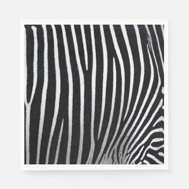 Zebra Skin Napkin (Front)