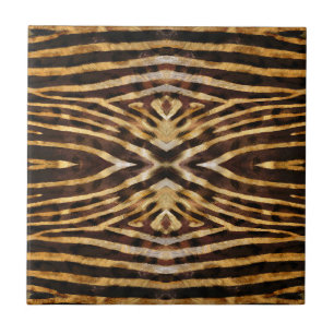 Zebra Skin Pattern Tile