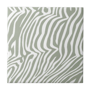 Zebra skin pattern tile