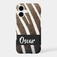 Zebra skin print
